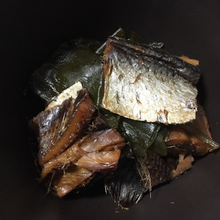 昆布とにしん煮付け